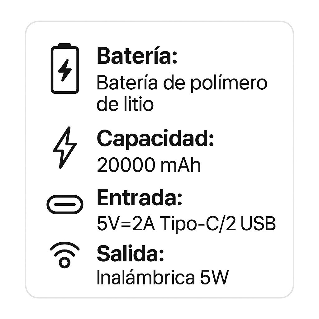 Batería solar multiusos SOLGEN